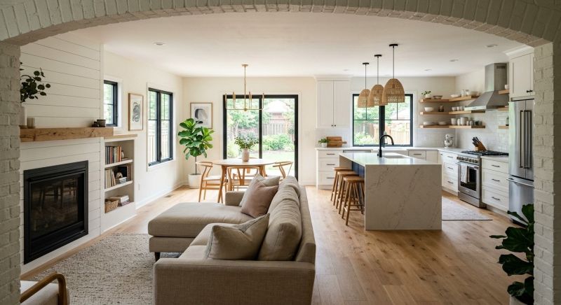 Interior Home Improvement project example